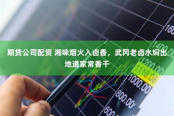 期货公司配资 湘味烟火入卤香，武冈老卤水焖出地道家常香干